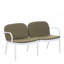 Causeuse d'extérieur avec coussin Modern