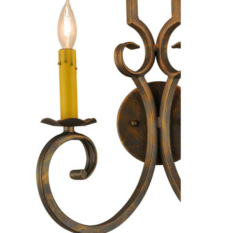 Carlo 2 - Light Candle Wall Light
