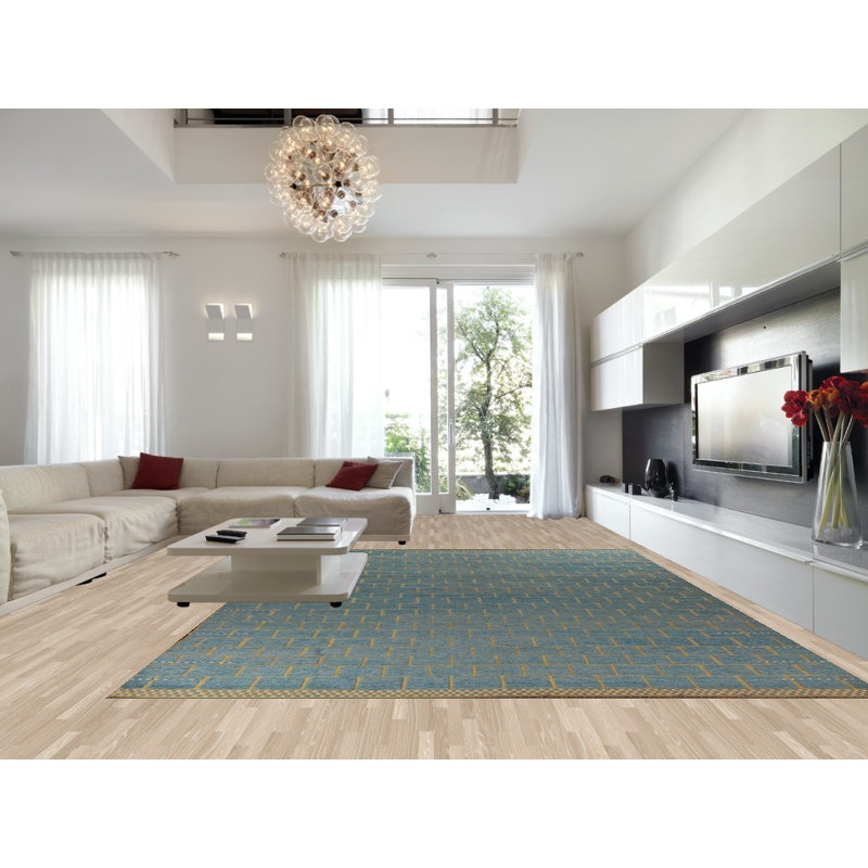 Grand tapis marocain géométrique moderne 12 x 16