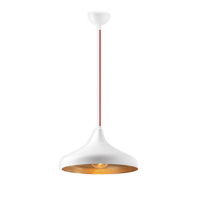 Metal Body Adjustable Height Single Pendant