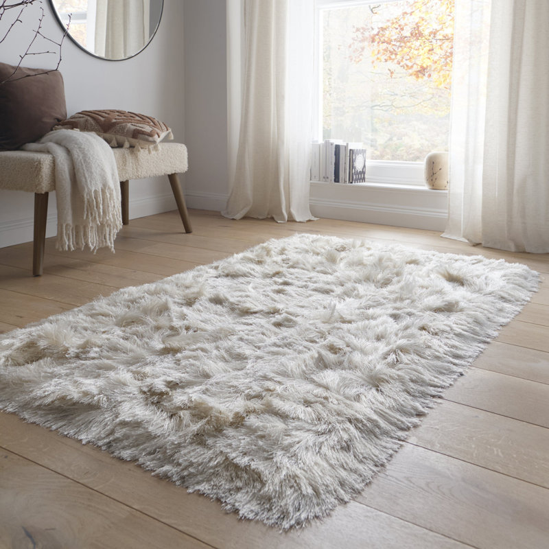 Glamour Deluxe Ivory Rug, Rectangle 160 x 230 cm
