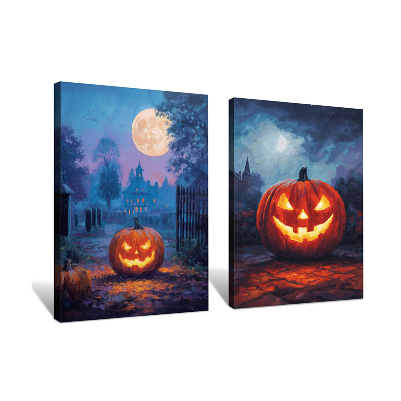 2 Piece Wrapped Canvas Wall Art, 40cm H x 30cm W