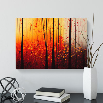 Autumn Forest Splatter Vol.1 - Wrapped Canvas