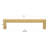 Kingston Collection Solid Square Bar Pull-1656067368-1656067348