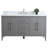 Chambery 60" Single Sink Bathroom Vanity with Engineered Marble Top-94811335-94811336