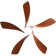 Damecia 52" 5 - Blade Smart Standard Ceiling Fan with Remote Control and LED Light