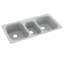 Évier de cuisine à fixation double L 44 po x l 22 po-38293843-38293847