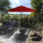 Parasol de marché Breck de 132 po-88337786