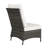 3 - Person Outdoor Seating Group With Cushions And Matching Ottomans-839269441-839269442