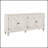Mid Century Modern Sideboard Buffet Cabinet With Ample Storage, Symmetrical Geometric Accent For Living Room And Kitchen-770645811