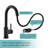 Sink Faucet, Kitchen Faucets With Pull Down Sprayer, Bathroom Sink Faucets Mini Bar Prep Faucet