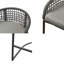 Tabouret de comptoir tissé 25 po