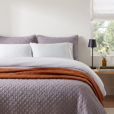 Jeffen Belgian Flax Linen Quilt Set