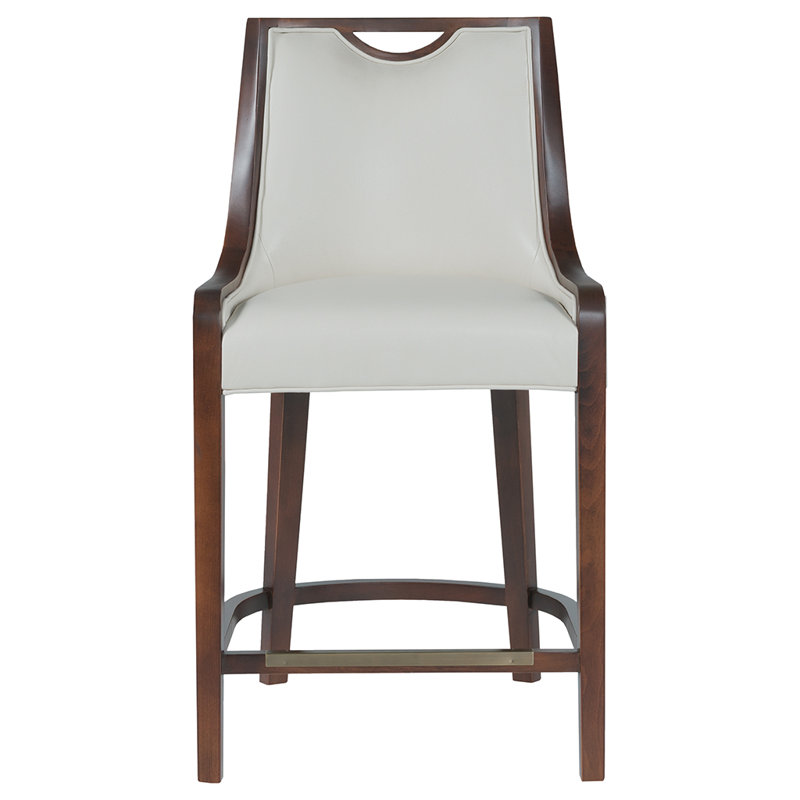 Anthony 26.5" Counter Stool, Espresso, 3306 Denim