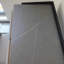 Simple Grey Rock Slab Double-drawer Writing Desk-1685055302