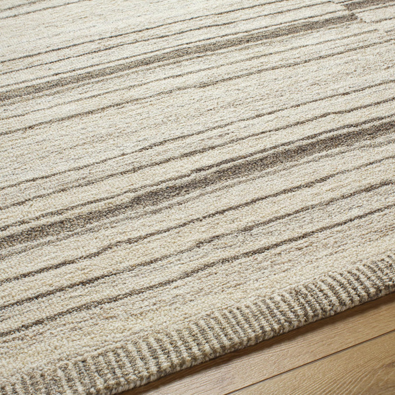 Demie Wool Striped Indoor Rug, Rectangle 2' x 3'