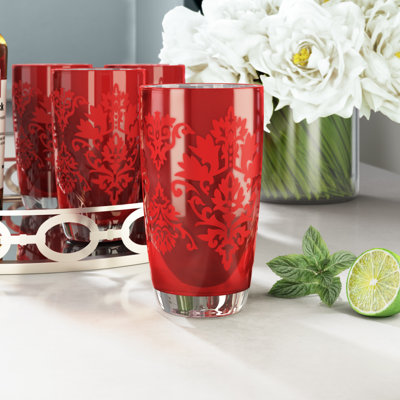 Shivansh 18oz. Handmade Drinking Glass Set