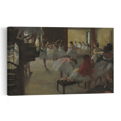 The Dance Class, C.1873 Impressionist Abstract Contemporary Wall Art Print