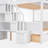 Twin Over Full Bunk Bed With Shelves And Storage Staircase-1979212133