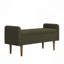 Tabouret de rangement en velours Teddy, avec espace de rangement, adapté aux appartements, salons et chambres à coucher-939638569