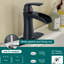 Topcraft Single-Handle Single-Hole Bathroom Sink Faucet With Pop-Up Drain And Deck Plate-123810624