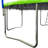 Abrahams Round Backyard Trampoline with Safety Enclosure