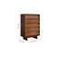 Commode d'appoint en bois massif rétro