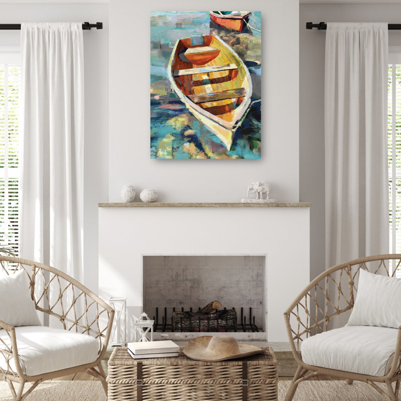 Coastal Breeze Canvas Art Print in Multicolor, 24" x 18"