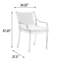 Chaise de patio avec coussin