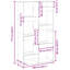 Amiliah 100cm W Bookcase-1147051084-1160616466