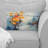 Power Lines Abstract Currents - Power Lines Printed Throw Pillow