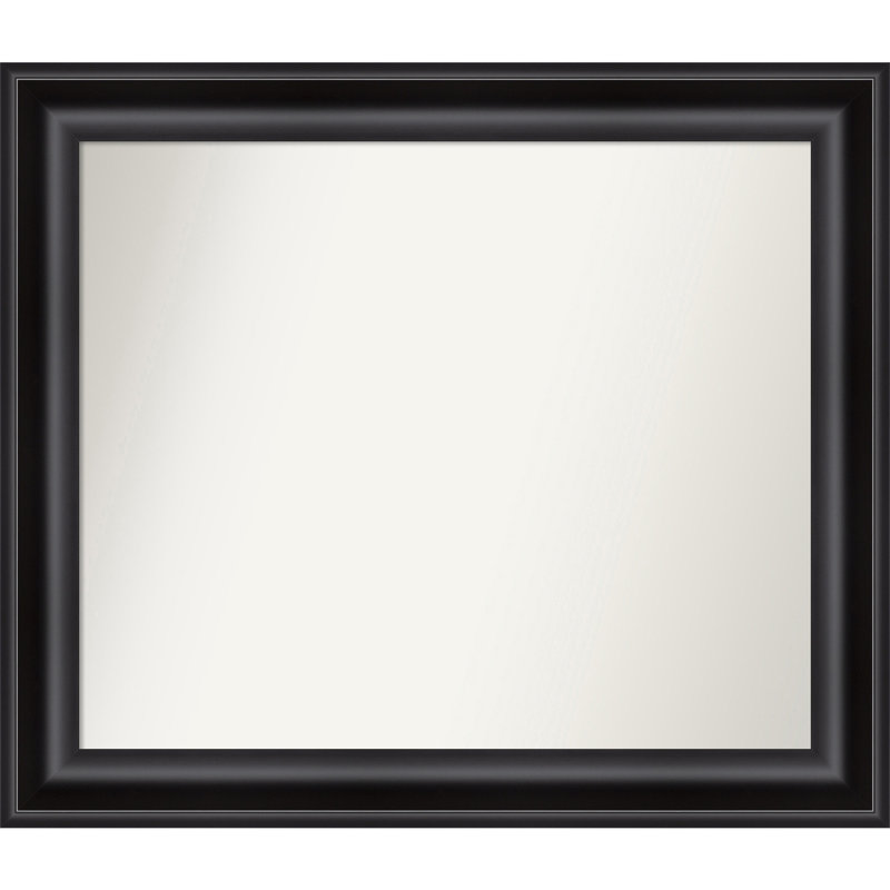 Miroir d'appoint mural en plastique Churchton, 30,75 po x 35,75 po