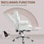 Fauteuil de direction, siège de bureau ergonomique avec repose-pieds