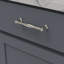 Poignée à poignée pleine collection Fuller - 5-1 / 16 po - nickel poli - Quincaillerie traditionnelle pour tiroirs et armoires -117215265-117215261