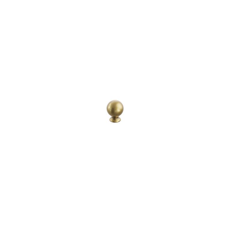 Avenue Round, Vintage Brass, 1"