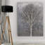 «Silver Tree III» par Mike Calascibetta - impression sur toile-402048000