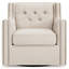 Candace Swivel Tufted Wingback Chair-134771517