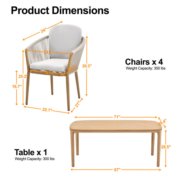 Dimensions du produit