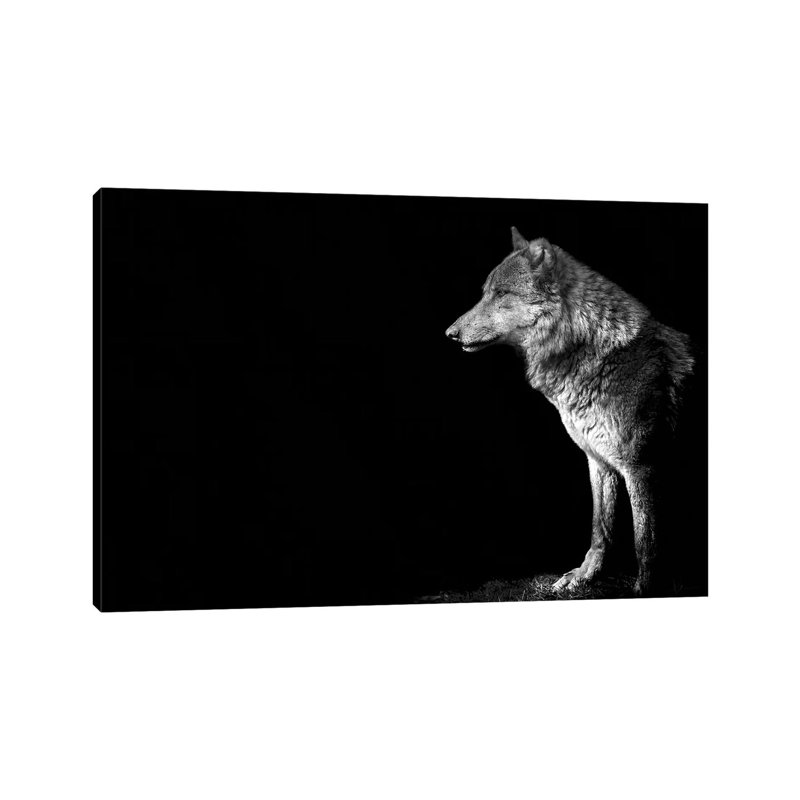 Wolf I 1 Piece Wrapped Canvas Painting