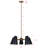 Bernon 5 - Light Dimmable Bell Chandelier