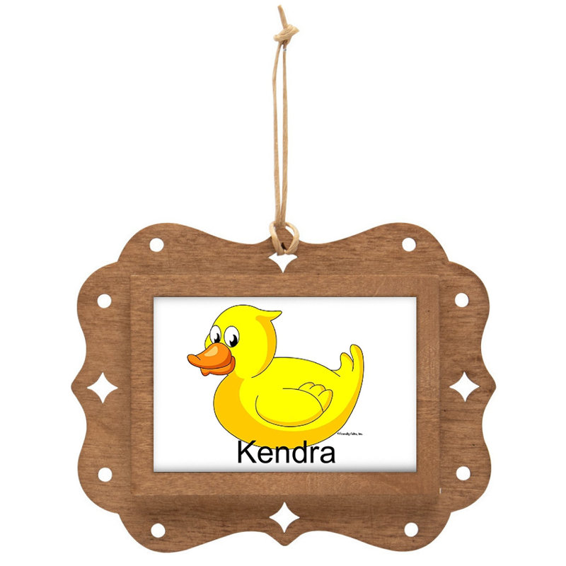 Personalized Duck Key Chain