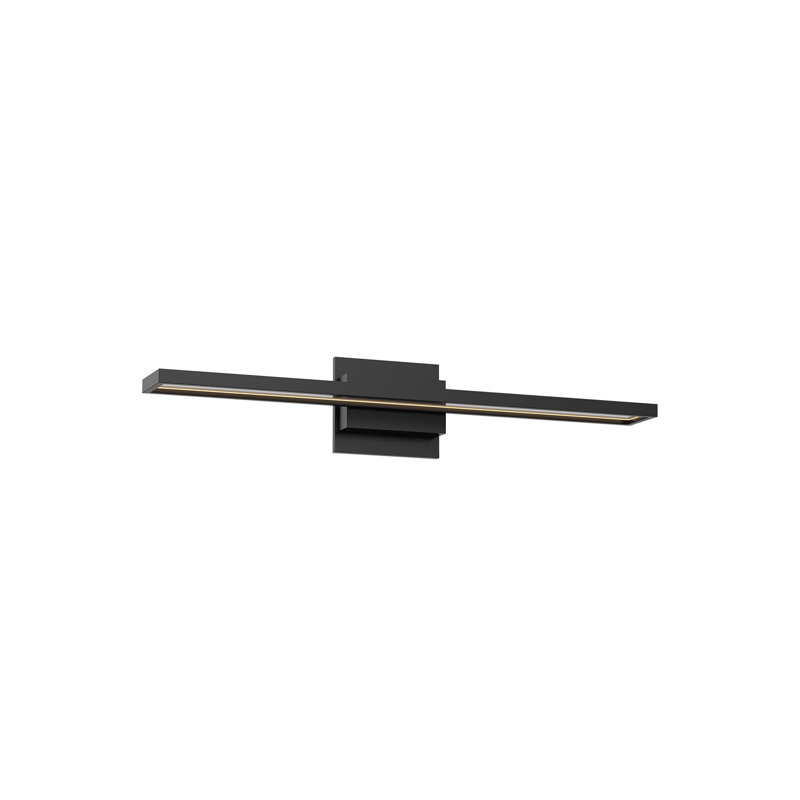 Black Dimmable LED Bathroom Vanity Light Bar