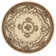 Tapis ivoire Corinthian Aubusson