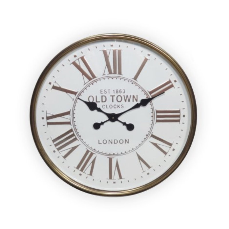 Metal Wall Clock