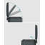 Steel Step On Multi-Compartment Rubbish & Recycling Bin - 40L-100140356