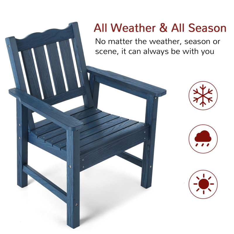 Chaise de salle à manger Aglaee, Bleu