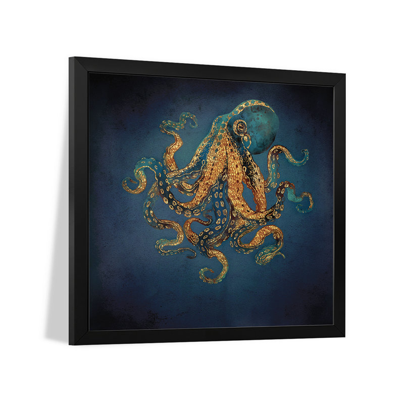 «Underwater Dream IV», affiche encadrée de qualité supérieure par Space Space Designs, H 16 po x l 16 po