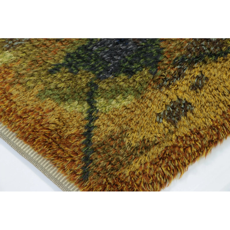 Scandinavian One-of-a-Kind 2'9x4'7 Hand Knotted Area Rug