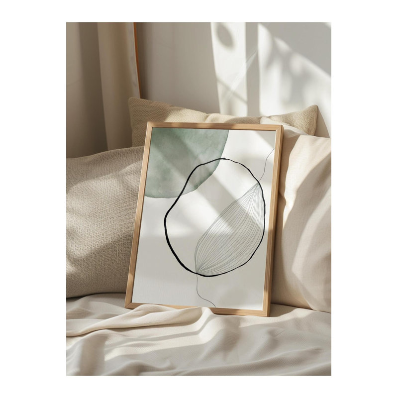 Peinture décorative encadrée