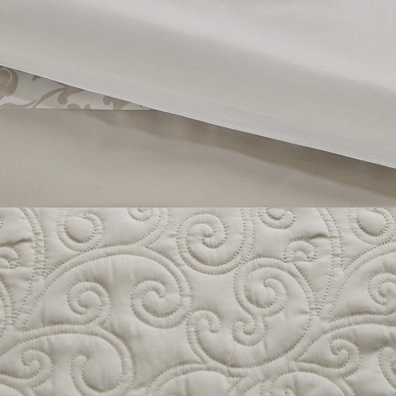 8 Piece Comforter King - With Embroidered Details, Collection And Embroidered,